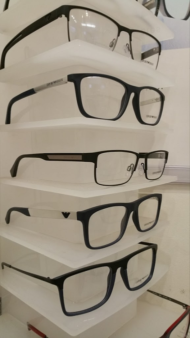 armani glasses stock